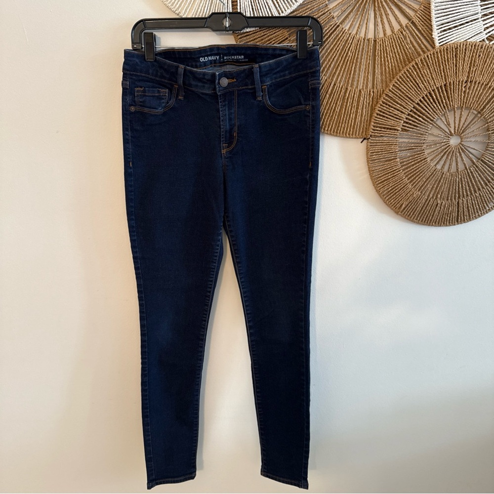 Old Navy Women's Deep Indigo Skinny Jeans